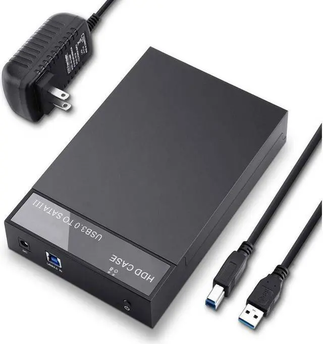 Alt view image 6 of 7 - BUCIER 2.5"/3.5'' Hard Drive External Enclosure SATA to USB 3.0 HDD Docking Station