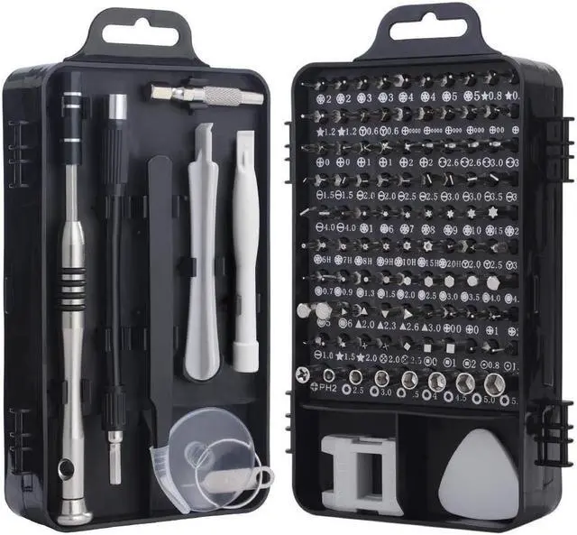 Main image of BUCIER Screwdriver Set, 110 in 1 Precision Screwdriver Repair Tool Kit Magnetic Driver Kit Professional Repair Tool Kit for iPhone X, 8, 7 / Cellphone/Computer/Tablet/PC/electronic etc