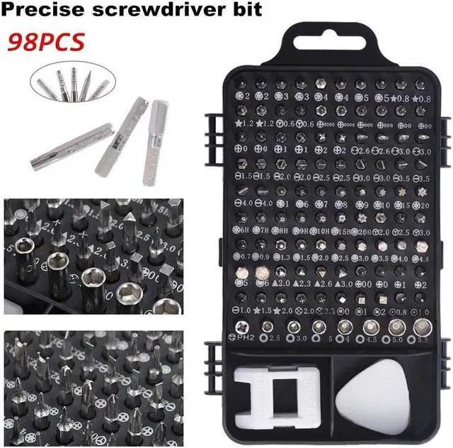 Alt view image 2 of 5 - BUCIER Screwdriver Set, 110 in 1 Precision Screwdriver Repair Tool Kit Magnetic Driver Kit Professional Repair Tool Kit for iPhone X, 8, 7 / Cellphone/Computer/Tablet/PC/electronic etc