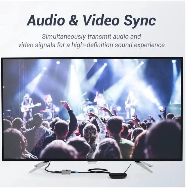 Alt view image 4 of 6 - BUCIER HDMI Switch,Bi-Direction 2×1/1×2 HDMI Splitter 2 Ports HDMI Hub Support 4K@60Hz for HDTV,Blu-Ray Player,Xbox ,PS3 ,PS4