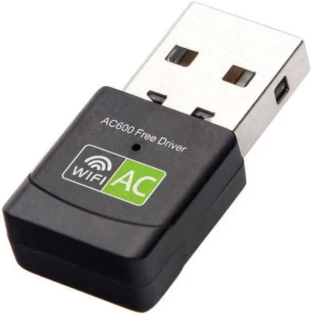 Alt view image 5 of 6 - BUCIER 1pcs USB Wifi Adapter Wireless Network Card USB Wi fi Adapter AC 600Mbps Usb Ethernet Wifi Adapter Antena Wifi Usb NC4507AC