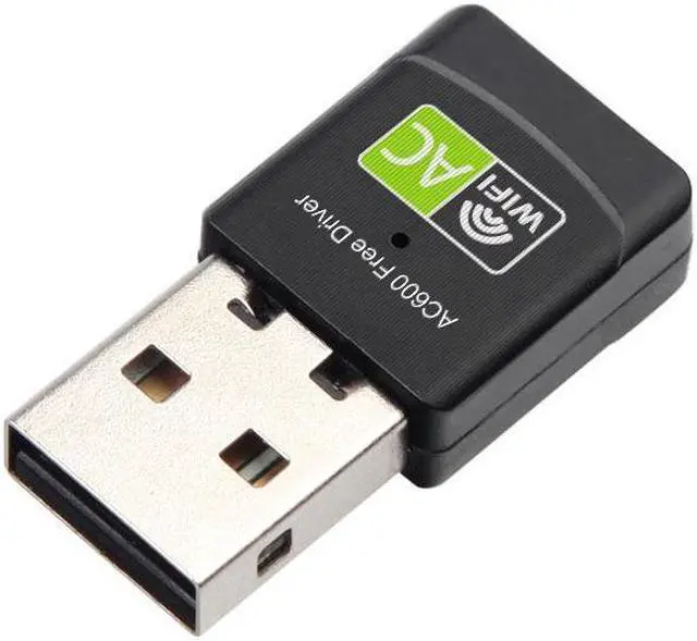 Alt view image 3 of 6 - BUCIER 1pcs USB Wifi Adapter Wireless Network Card USB Wi fi Adapter AC 600Mbps Usb Ethernet Wifi Adapter Antena Wifi Usb NC4507AC