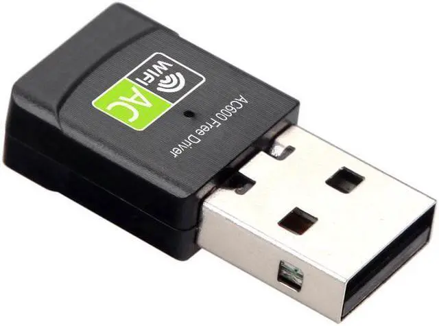 Alt view image 4 of 6 - BUCIER 1pcs USB Wifi Adapter Wireless Network Card USB Wi fi Adapter AC 600Mbps Usb Ethernet Wifi Adapter Antena Wifi Usb NC4507AC