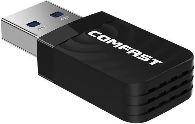 Alt view image 3 of 4 - BUCIER USB Wifi Adapter 1300Mbps USB Wi-fi Adapter 2.4G 5G Network Card Antenna Wi fi Receiver Lan USB Ethernet PC Wifi Dongle