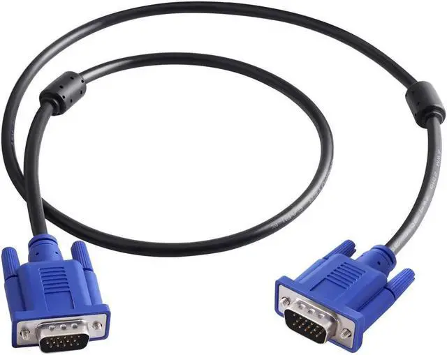 Alt view image 2 of 7 - BUCIER VGA to VGA Monitor Cable 3 Feet + VGA Splitter Cable (VGA Y Cable) for Screen Duplication