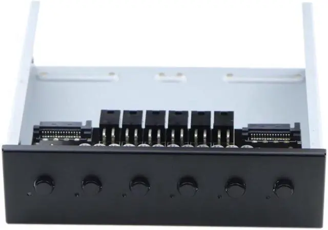 Alt view image 3 of 5 - BUCIER 6 Way Hard Disk Selector Controller Hard Drive Power Switch Module For Desktop Computer Support 2.5/3.5 Inch SATA HDD/SSD