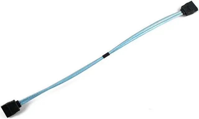 Alt view image 4 of 4 - BUCIER 5 Pieces of 8" inches (20cm) Ultra Thin Straight to Straight SATA Cable