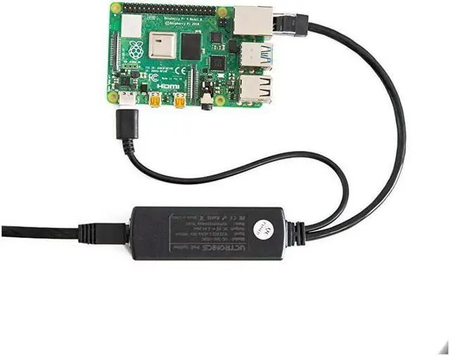 Alt view image 5 of 6 - BUCIER PoE Splitter USBC 5V Active PoE to USBC Adapter IEEE 8023af Compliant for  Pi 4  WiFi Security Cameras and More