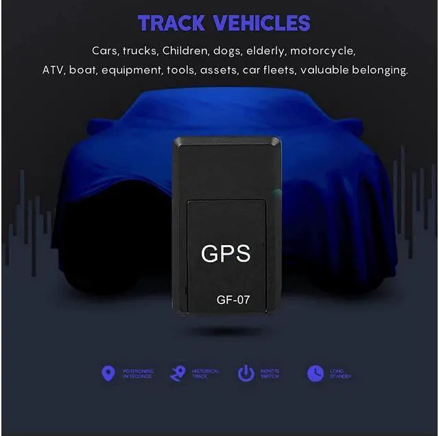 Alt view image 7 of 7 - BUCIER GPS Tracker for Vehicles, Mini Magnetic GPS Real Time Car Locator, Long Standby Portable Real Time Positioning Device, Long Standby GSM SIM GPS Tracker for Vehicle/Car/Person