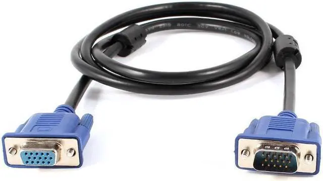 Alt view image 5 of 6 - BUCIER VGA Male to Female Extension Cable Video LED Monitor Wire M-F 6Ft 1.8M