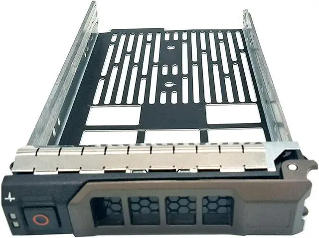 Alt view image 3 of 7 - BUCIER New 2-Pack 3.5 Inch Hard Drive Tray Caddy for 11th 12th 13th Poweradge Servers SAS SATA R310 T310 R410 T410 R415 R510