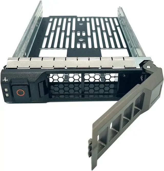 Alt view image 4 of 7 - BUCIER New 2-Pack 3.5 Inch Hard Drive Tray Caddy for 11th 12th 13th Poweradge Servers SAS SATA R310 T310 R410 T410 R415 R510