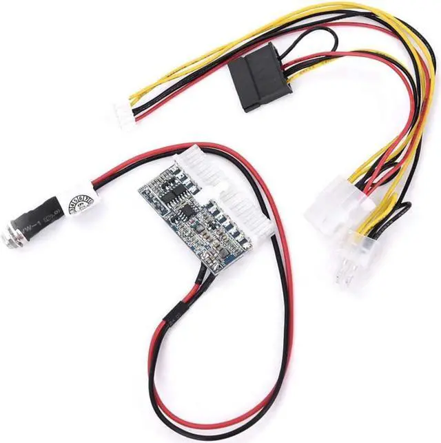 Alt view image 3 of 7 - BUCIER DC-ATX-160W Durable Power Supply Board in-Line for Mini Computer