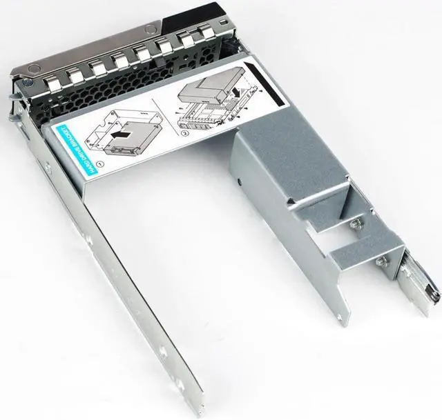 Alt view image 2 of 3 - BUCIER 2.5" to 3.5" HDD Adapter + 3.5" tray Caddy for Poweredge R240 R340