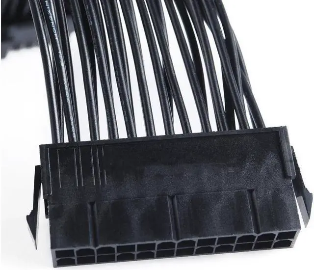 Alt view image 3 of 3 - BUCIER ATX PSU Power Supply Extension Cable 18AWG For HP Z400 24-Pin Non-Standard Wiring Motherboard Adapter Cable 20cm