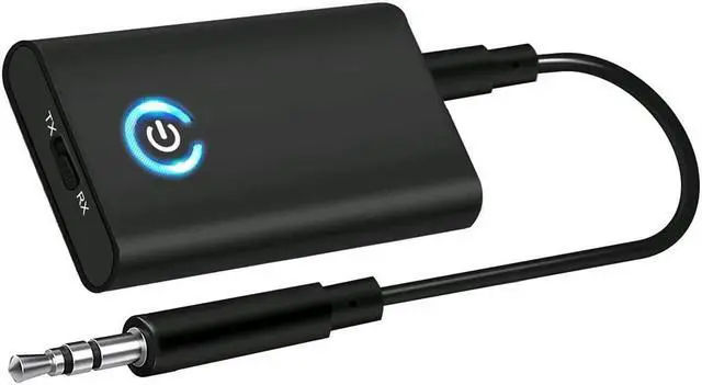 Main image of BUCIER 2-in-1 Bluetooth 5.0 Transmitter Receiver with 3.5mm Jack Aux for TV PC Home Car Sound System