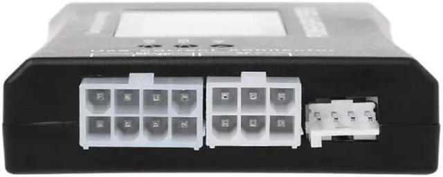 Alt view image 2 of 5 - BUCIER New Digital LCD PC Computer Power Supply Tester 20/24 Pin 4 PSU ATX SATA HDD Testers