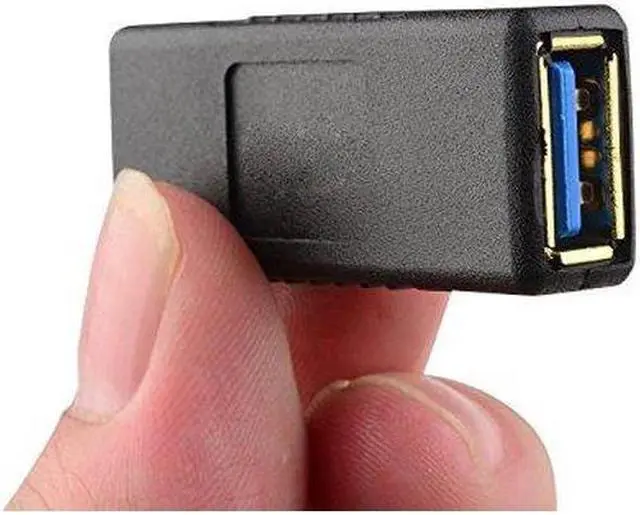 Alt view image 4 of 7 - BUCIER 2-Pack USB 3.0 Coupler USB Female to Female Adapter Gender Changer