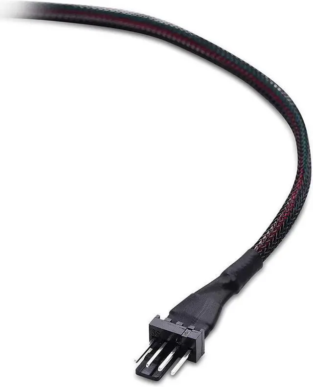 Alt view image 7 of 7 - BUCIER 2-Pack 3 Way 4 Pin PWM Fan Splitter Cable - 12 Inches & PWM 4 Pin Fan Extension Cable