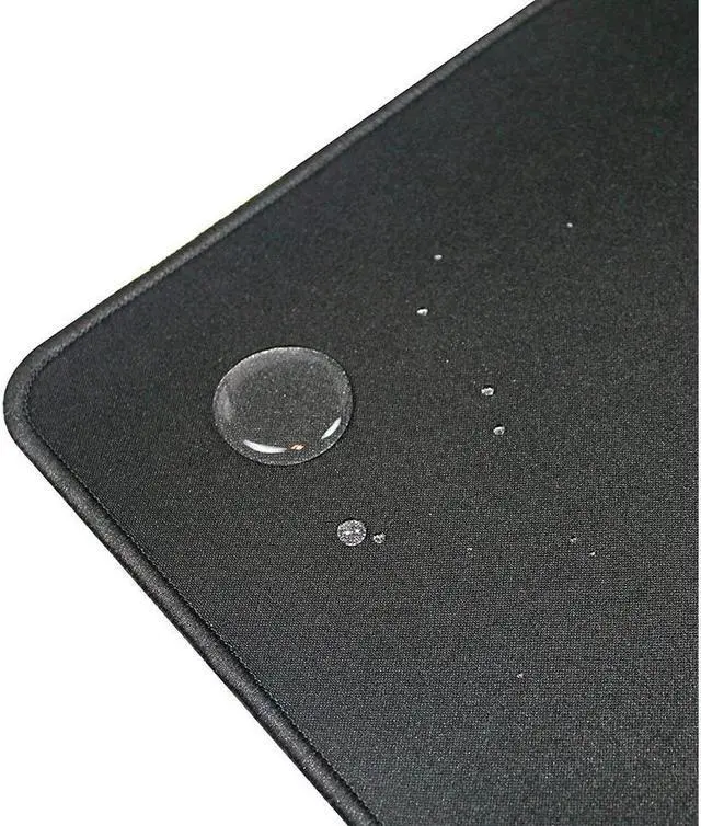 Alt view image 6 of 7 - BUCIER  L Shaped Mouse Pad - Large, 3mm thickness, Stitched Edges, Water Resistant - Corner Mouse Mat for L Shaped Desk, Corner Desk and Gaming Setup