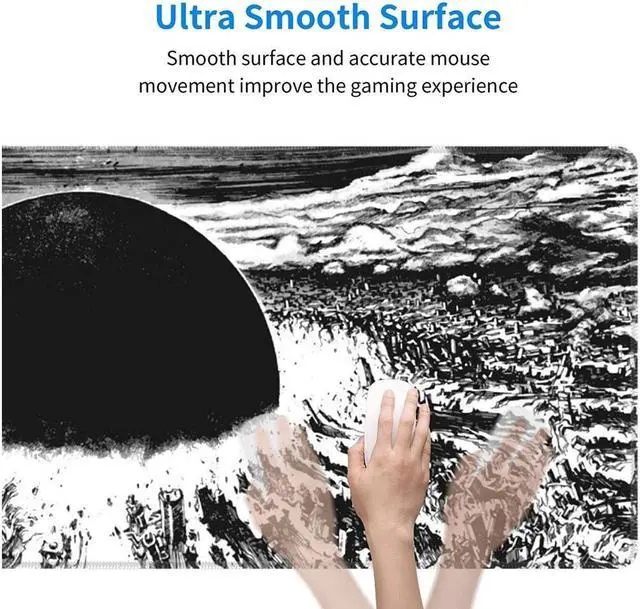 Alt view image 5 of 7 - BUCIER Anime Mouse Pad Gaming Mouse Pad Mouse Mat for Office Supplies Mouse Mat Non-Slip