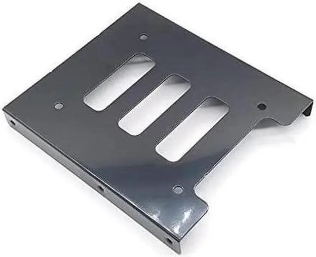 Alt view image 3 of 6 - BUCIER 2.5 to 3.5 Inch Hard Disk Metal Bracket Adapter HDD Holder with IDE 4P Male to SATA 15 Pin Cable SATA 3.0 Cable for Desktop PCSSD Server (Yellow)