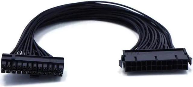 Alt view image 2 of 6 - BUCIER Atx 24Pin To 20+4Pin Power Cable Psu 20 Pin Male Convert To 24Pin Male (12Inch, 18AWG)
