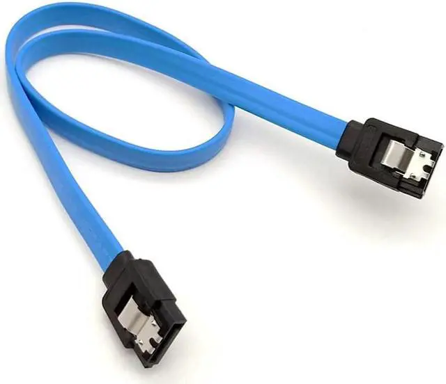 Alt view image 5 of 6 - BUCIER 2.5 to 3.5 Inch Hard Disk Metal Bracket Adapter HDD Holder with IDE 4P Male to SATA 15 Pin Cable SATA 3.0 Cable for Desktop PCSSD Server (Blue)