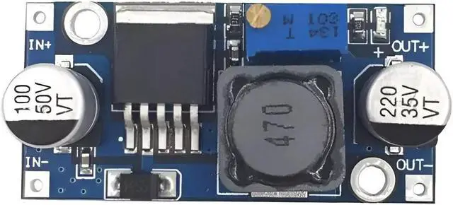 Main image of BUCIER LM2596s DC-DC Buck Converter 3A Adjustable Voltage Regulator 3.2-35V 1.25-35V DIY Power Supply Step Down Module (1 Pack)