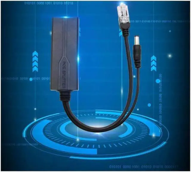 Alt view image 2 of 7 - BUCIER POE Splitter at Power Module 48V to 12V2A/1.2A Standard Isolated 100M/1000M High Power (48V to 12V2A 100M)