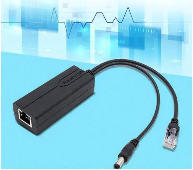 Alt view image 3 of 7 - BUCIER POE Splitter at Power Module 48V to 12V2A/1.2A Standard Isolated 100M/1000M High Power (48V to 12V2A 100M)