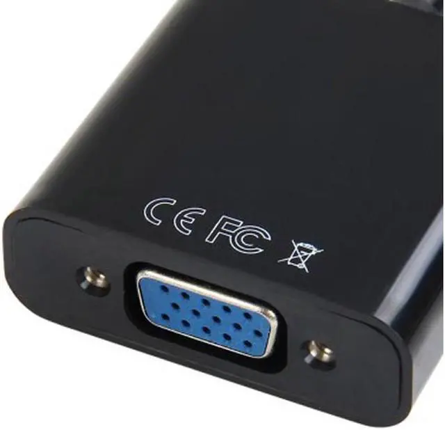 Alt view image 2 of 3 - BUCIER DisplayPort to VGA Cable DP to VGA Adapter DP Cable Display Port DP Male to VGA Female Adapter Cable for Monitor Projector