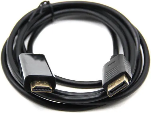 Main image of BUCIER DisplayPort to HDMI-compatible Cable 1.8M 1080P Display Port DP Cable for Connecting Laptop to HDTVs Projector
