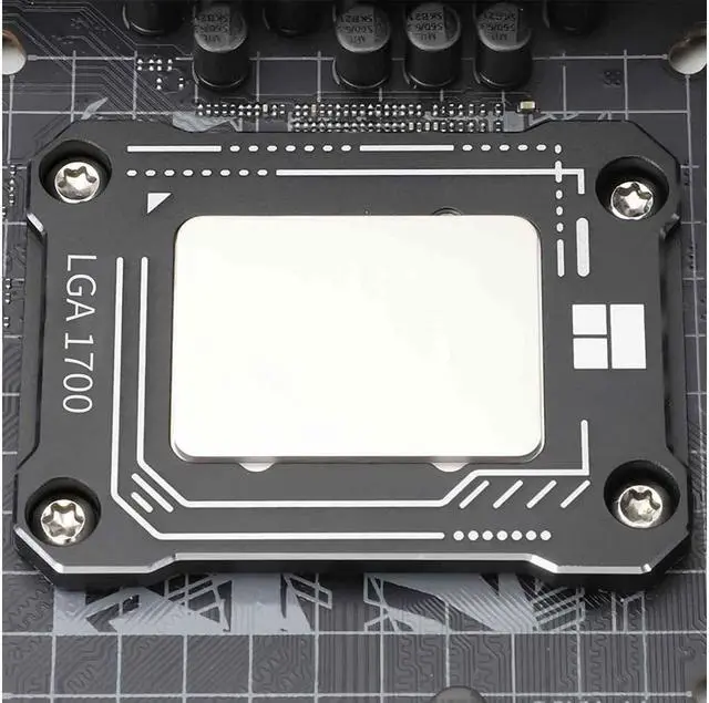 Alt view image 5 of 5 - BUCIER CPU Contact Frame Anti-Bending Buckle for LGA 1700 Retrofit Kit 17XX-BCF Bracket Intel12 Generation Black