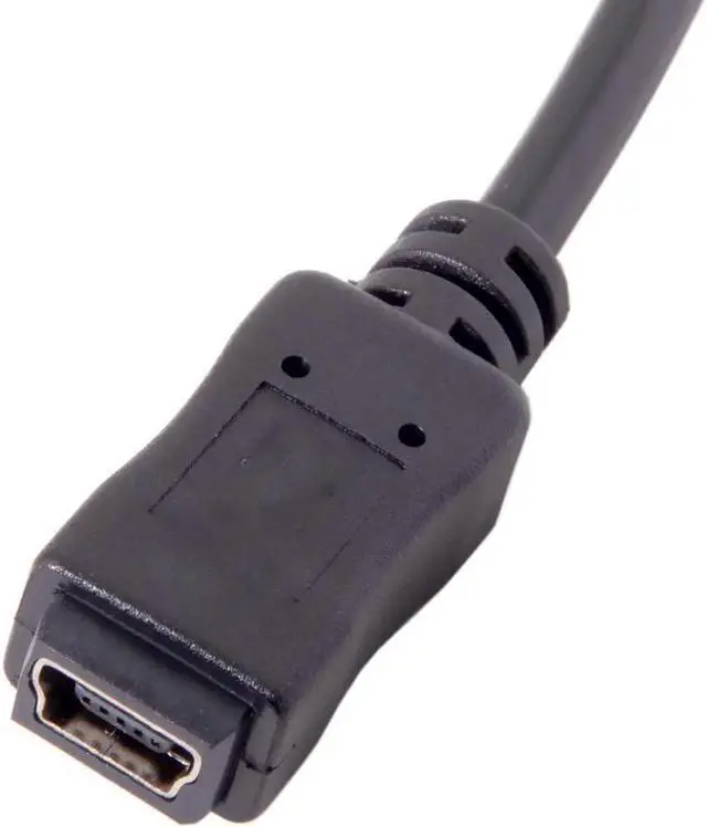 Alt view image 4 of 5 - BUCIER 2pcs GPS Mini USB 5P 90 Degree Up Down Angled Male to Mini USB 5Pin Female Extension Cable