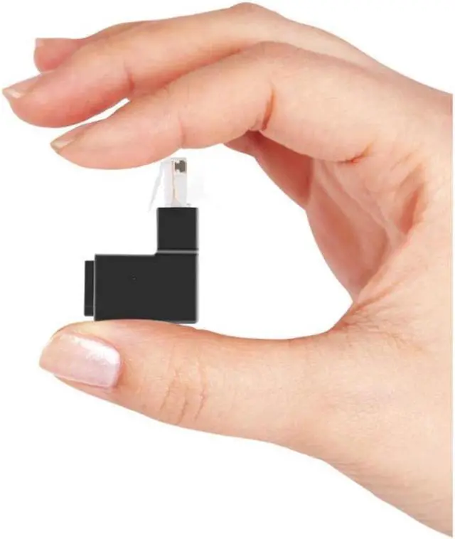 Alt view image 6 of 7 - BUCIER Ethernet Adapter, Cat5e/Cat6 Up Angle Ethernet Adapter, 90 Degree and 270 Degree RJ45/ 8P8C Ethernet Female to RJ45/ 8P8C Male Adapter