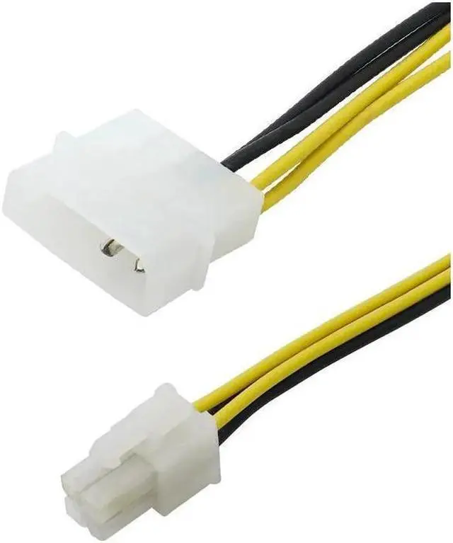 Alt view image 5 of 6 - BUCIER PC Computer Power Supply PSU EPS ATX/12V 4 pin IDE Molex to Motherboard 4-Pin P4 CPU Power Adapter Converter Cord Cable