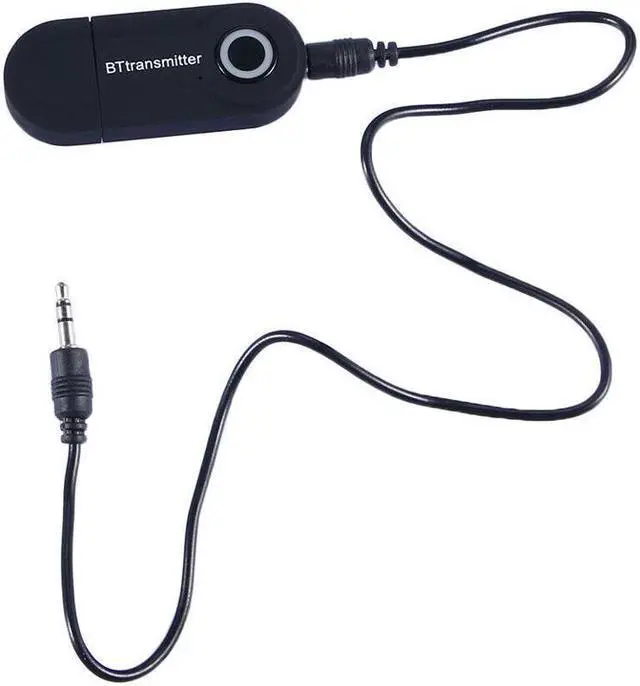 Alt view image 6 of 6 - BUCIER Wireless Bluetooth 5.0 Transmitter A2DP Audio RCA to 3.5mm AUX + USB Adapter