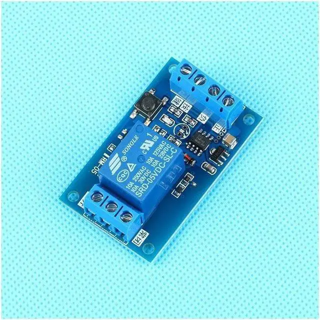 Main image of BUCIER 10pcs/lot 5V Single Bistable Relay Module Modified Car start and Stop Self-Locking Switch