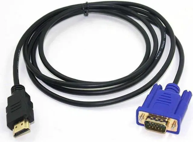 Main image of BUCIER HDMI Gold Male to VGA 15 Pin 6FT Video Adapter Cable For HDTV DVD BOX Computers