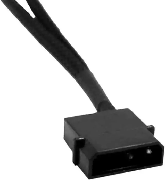 Alt view image 2 of 5 - BUCIER 2Pack 4-Pin Molex to 3 x 3 Pin / 4 Pin PMW 12V PC Case Fan Power Adapter Cable 3-Pin / 4-Pin (PWM Connector) to Molex Computer Cooler Cooling Fan Splitter Y Power Molex-3Pin/4Pin Cable Splitter