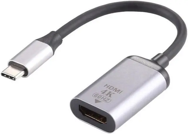 Alt view image 2 of 6 - BUCIER 4K 60HZ HDMI Female to Type-C / USB-C Male Connecting Adapter Cable