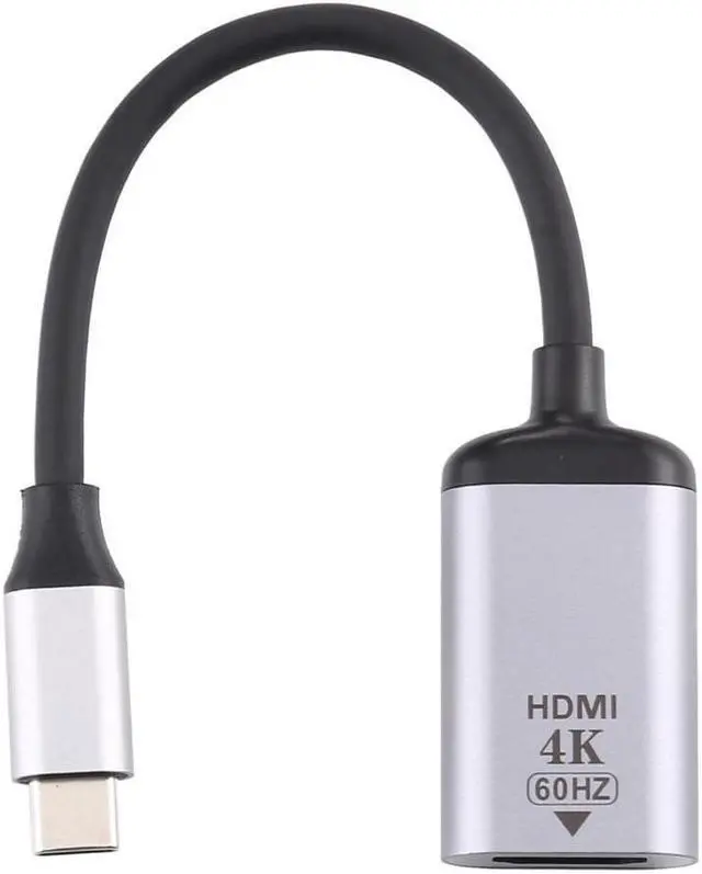 Alt view image 3 of 6 - BUCIER 4K 60HZ HDMI Female to Type-C / USB-C Male Connecting Adapter Cable