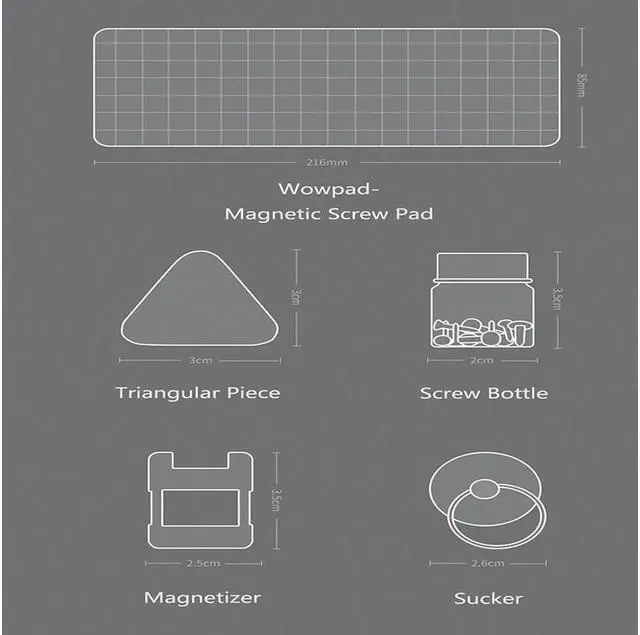 Alt view image 5 of 7 - BUCIER Mini Electric Screwdriver, 3 LED Lights, Rechargeable Screwdriver Powered Cordless Electric Screwdriver Set with 56 Screw Bits, USB Charging Cable and Magnetizer