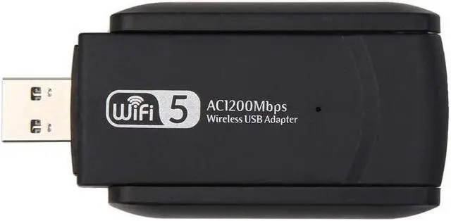 Alt view image 5 of 7 - BUCIER 1200M Wireless Network Card Wireless WiFi Receiver usb3.0 Dual Antenna gigabit Dual-Band Wireless Network Card