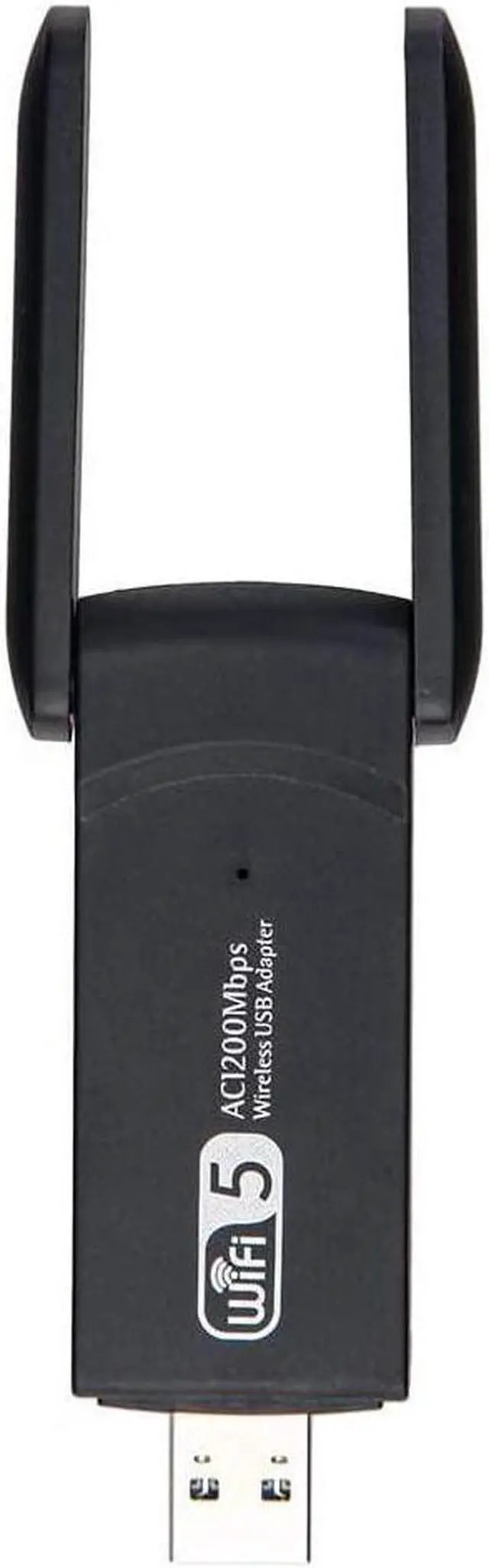 Alt view image 2 of 7 - BUCIER 1200M Wireless Network Card Wireless WiFi Receiver usb3.0 Dual Antenna gigabit Dual-Band Wireless Network Card