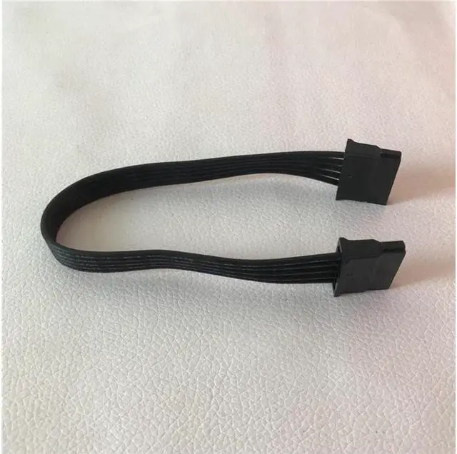 Main image of BUCIER SATA Female to Female Adapter Power Extension Cable for PC Chassis Motherboard Charger Supply Black 20cm