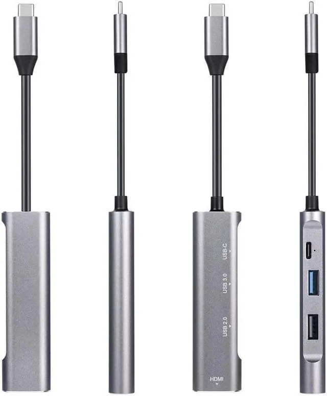 Alt view image 2 of 5 - BUCIER USB Type C Type-C HUB To HDMI 4K USB 3.0 2.0 Thunderbolt 3 Adapter Dex Station For MacBook pro Samsung Galaxy Note 8 S8 S9+