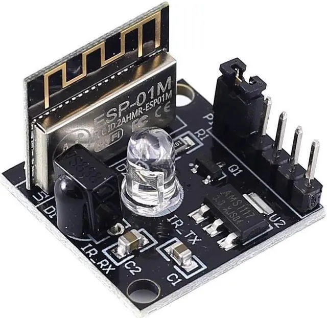 Main image of BUCIER 3pcs ESP8285 Wireless WIFI Transceiver Module Infrared Transceiver Remote Control Switch Module Development Learning Board