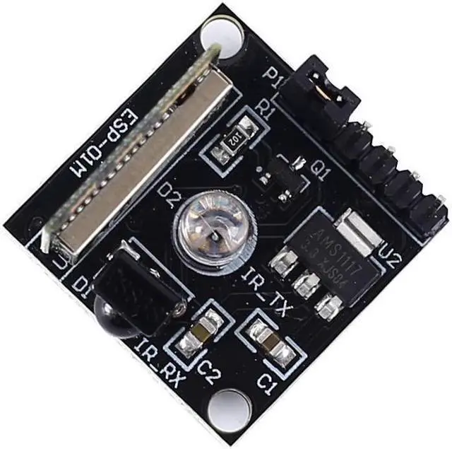 Alt view image 2 of 5 - BUCIER 3pcs ESP8285 Wireless WIFI Transceiver Module Infrared Transceiver Remote Control Switch Module Development Learning Board